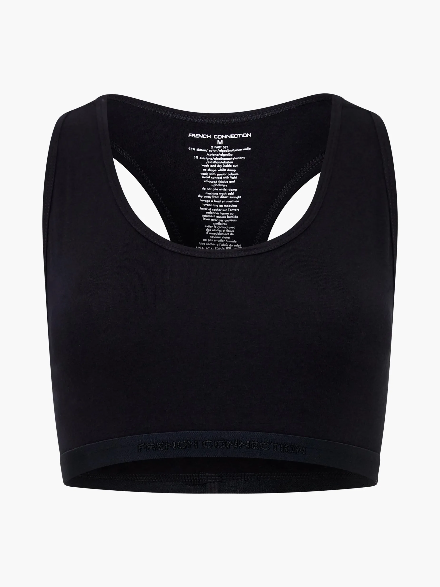 French Connection Underwear & Socks-Fc 2 Pack Crop Top Tonal