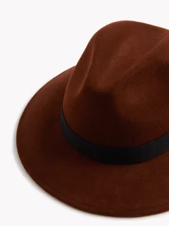 French Connection Hats-Felt Trilby Hat
