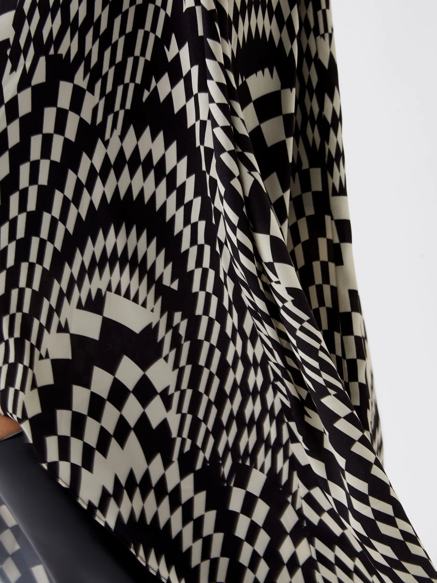 French Connection Skirts & Shorts|Skirts-Fern Arie Crepe Asymmetrical Skirt