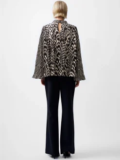 French Connection Tops|Jeans & A Nice Top-Fern Arie Pleated Ella Crepe Top