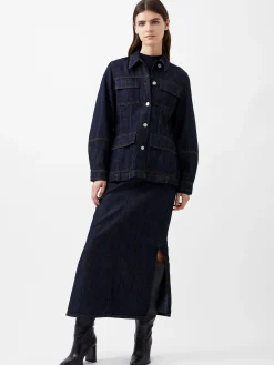 French Connection Coats & Jackets|Co-Ords-Finley Denim Jacket