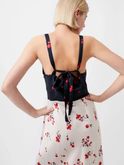French Connection Maxi Dresses|Party Dresses-Floramour Ennis Eco Satin Slip Dress