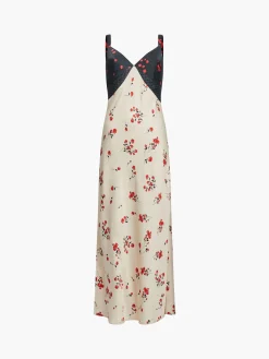 French Connection Maxi Dresses|Party Dresses-Floramour Ennis Eco Satin Slip Dress