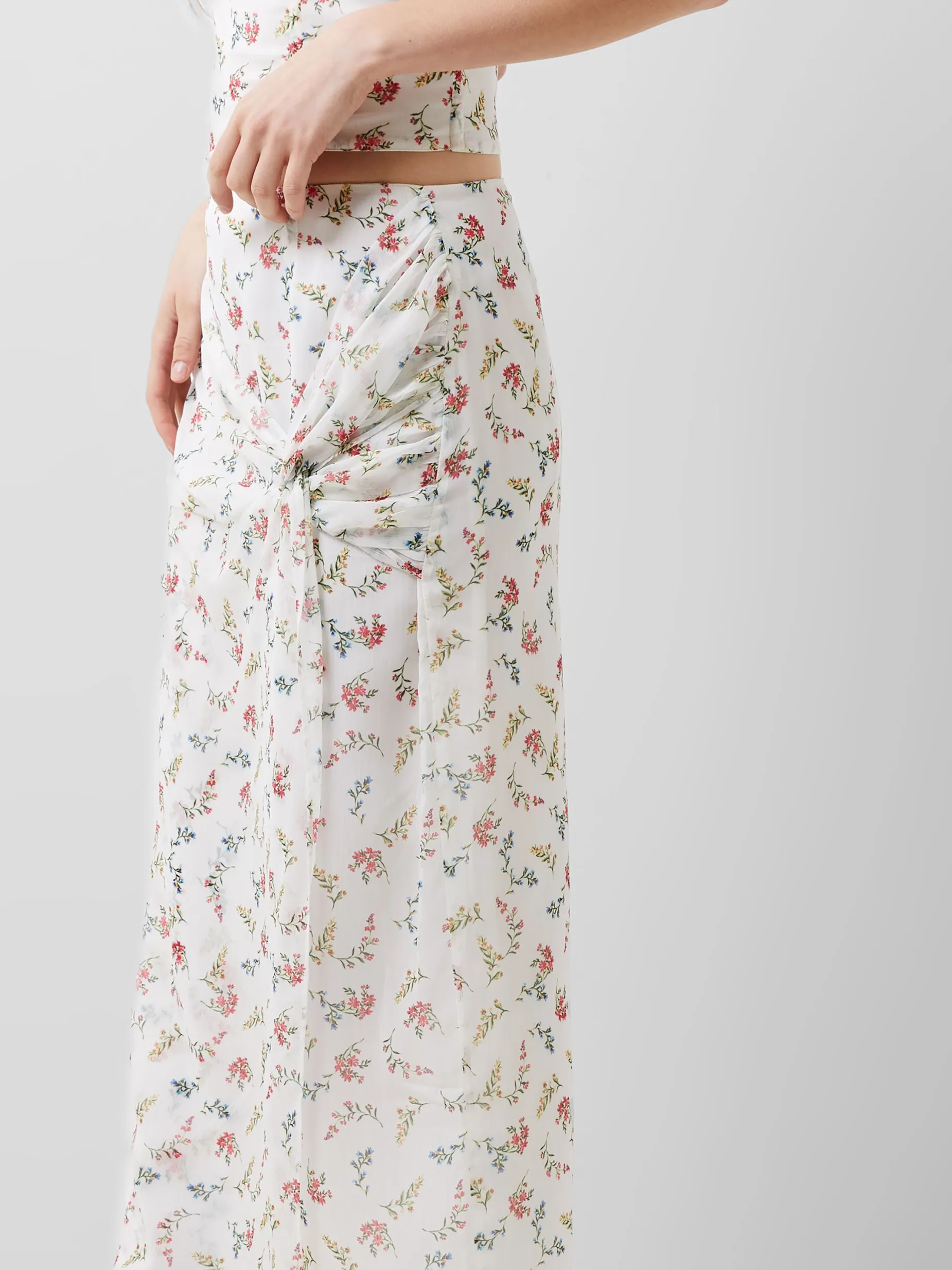 French Connection Co-Ords-Floriana Hallie Crinkle Skirt