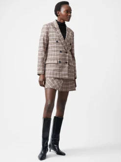 French Connection Coats & Jackets|Co-Ords-Gina Check Blazer