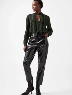 French Connection Tops|Jeans & A Nice Top-Grace Alohi Keyhole Blouse