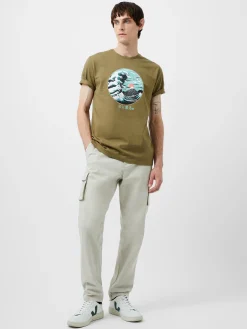 French Connection T-Shirts & Polo Shirts-Great Wave Organic Graphic T-Shirt