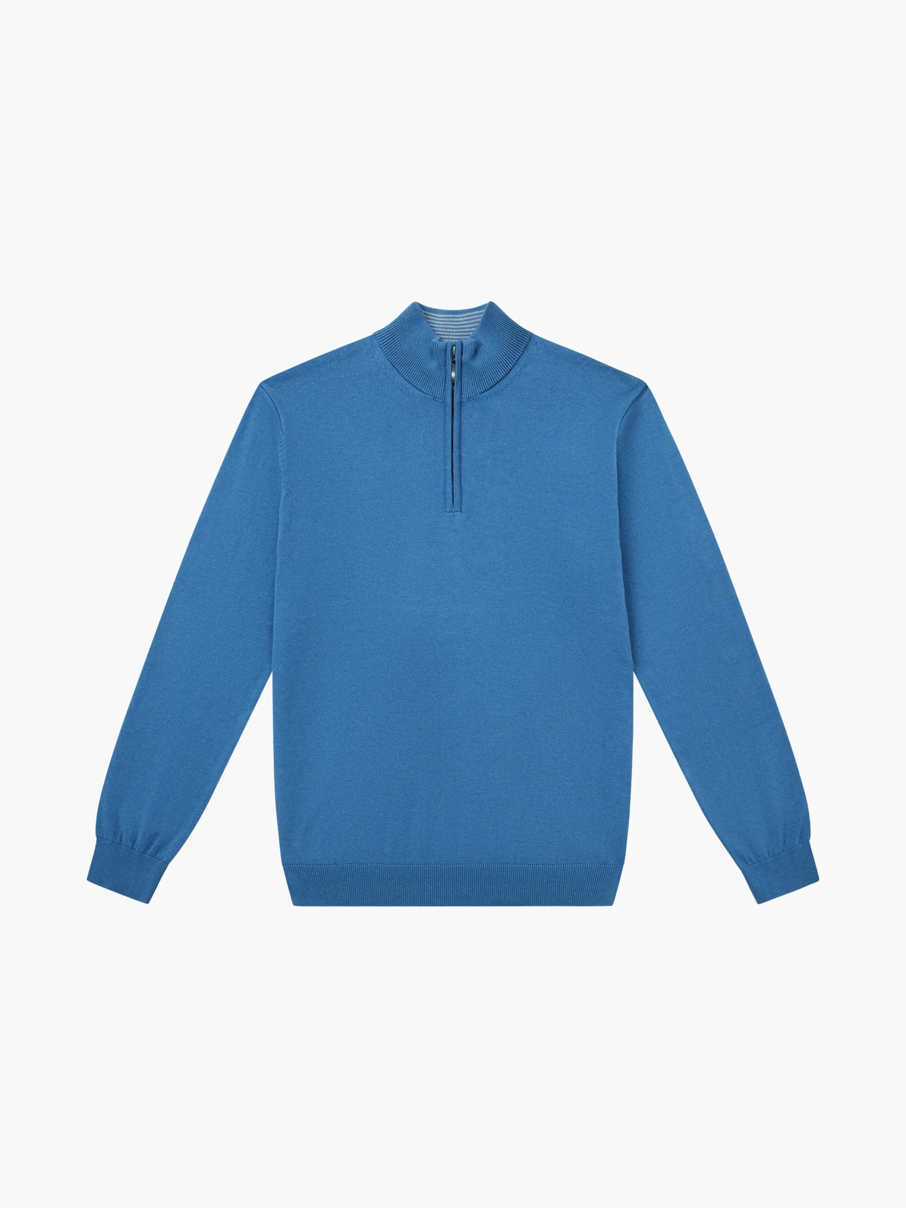 French Connection Knitwear-Half Zip Funnel Neck Jumper