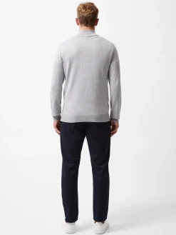 French Connection Knitwear-Half Zip Knitted Jumper