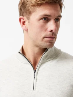 French Connection Knitwear-Half Zip Knitted Jumper