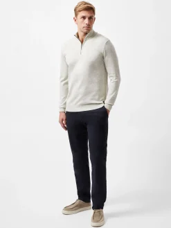 French Connection Knitwear-Half Zip Knitted Jumper