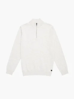 French Connection Knitwear-Half Zip Knitted Jumper