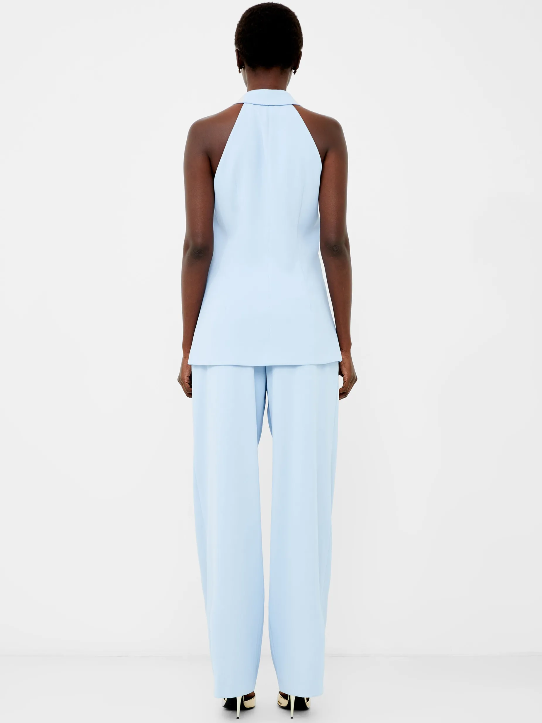 Women French Connection Co-Ords|Suits-Harrie Suiting Halterneck Waistcoat