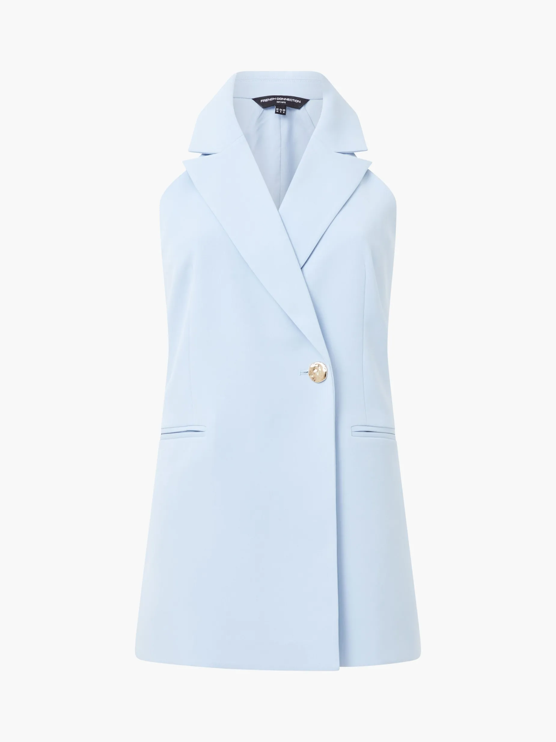 Women French Connection Co-Ords|Suits-Harrie Suiting Halterneck Waistcoat