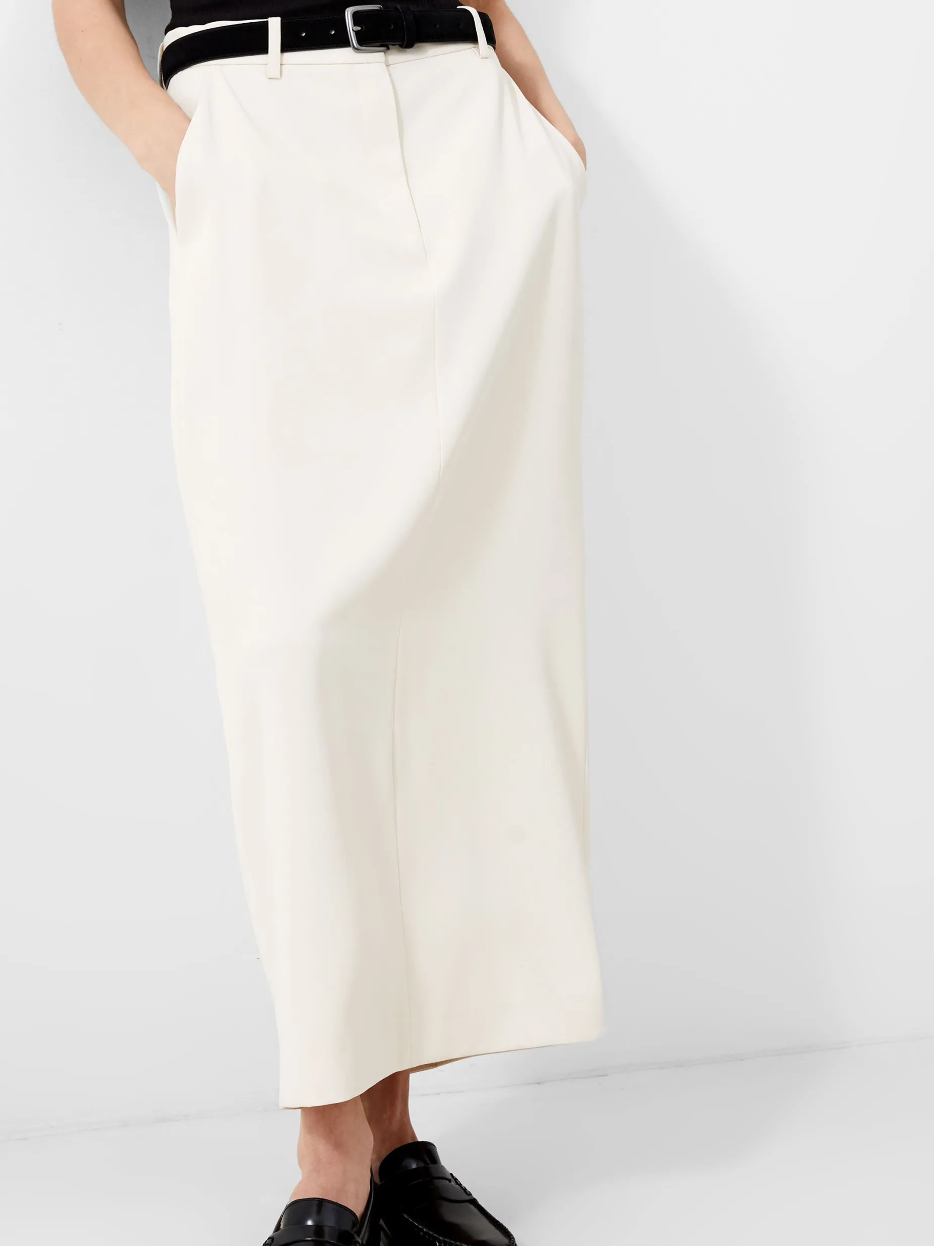 Women French Connection Skirts & Shorts|Co-Ords-Harrie Suiting Midaxi Skirt