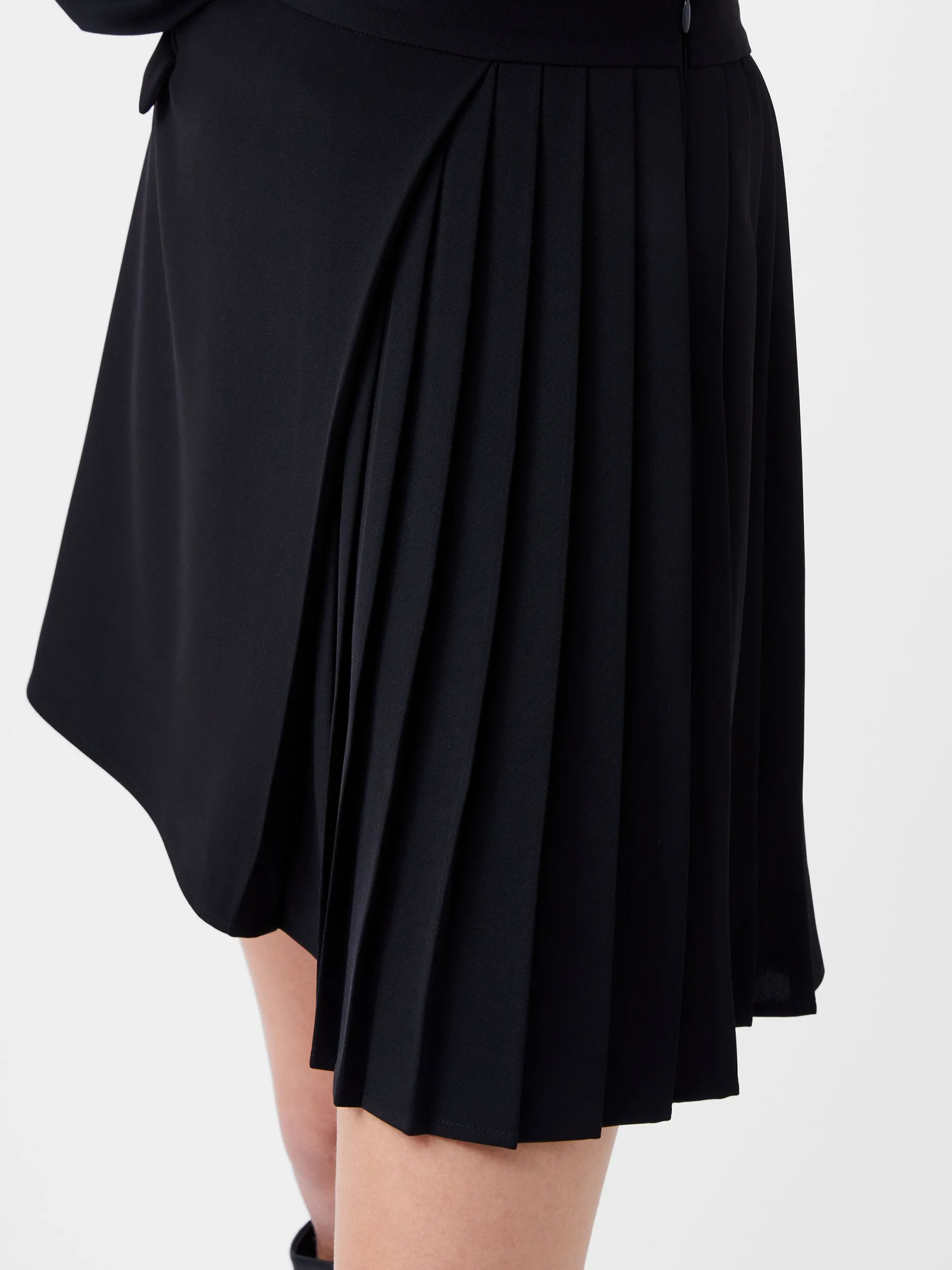 Women French Connection Skirts & Shorts|Co-Ords-Harrie Suiting Pleated Mini Skirt