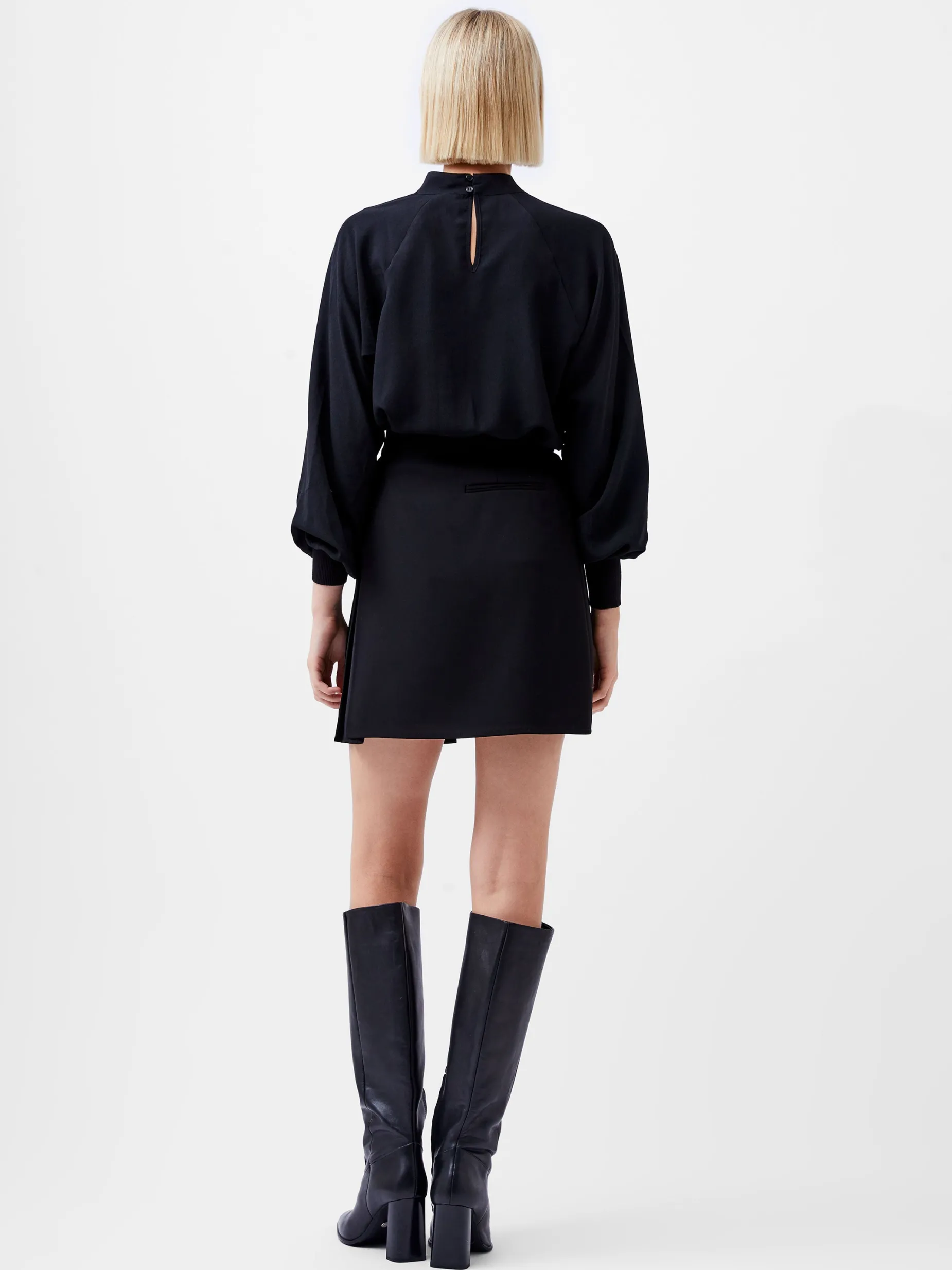Women French Connection Skirts & Shorts|Co-Ords-Harrie Suiting Pleated Mini Skirt