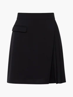Women French Connection Skirts & Shorts|Co-Ords-Harrie Suiting Pleated Mini Skirt