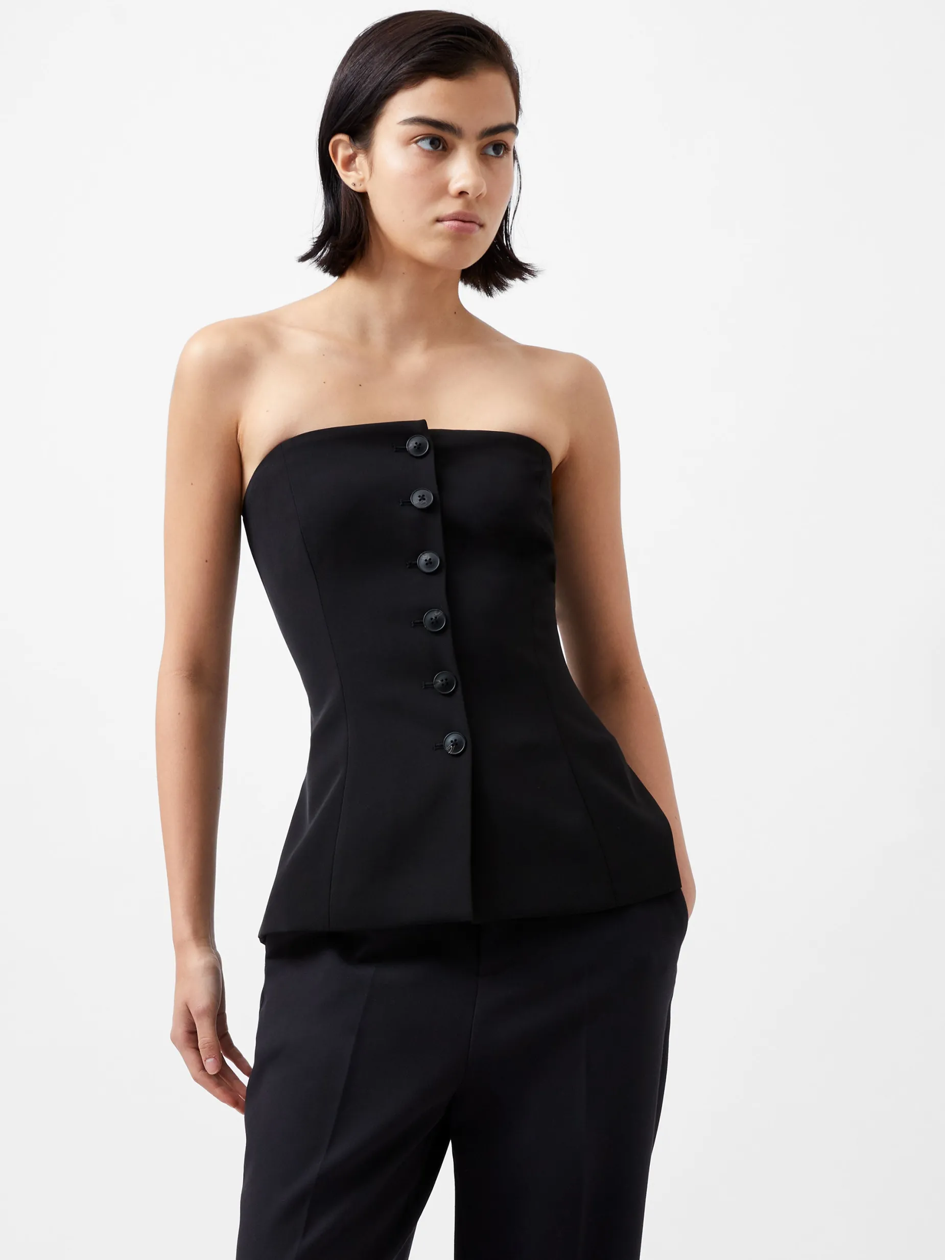 Women French Connection Co-Ords|Suits-Harrie Tailored Bandeau Top