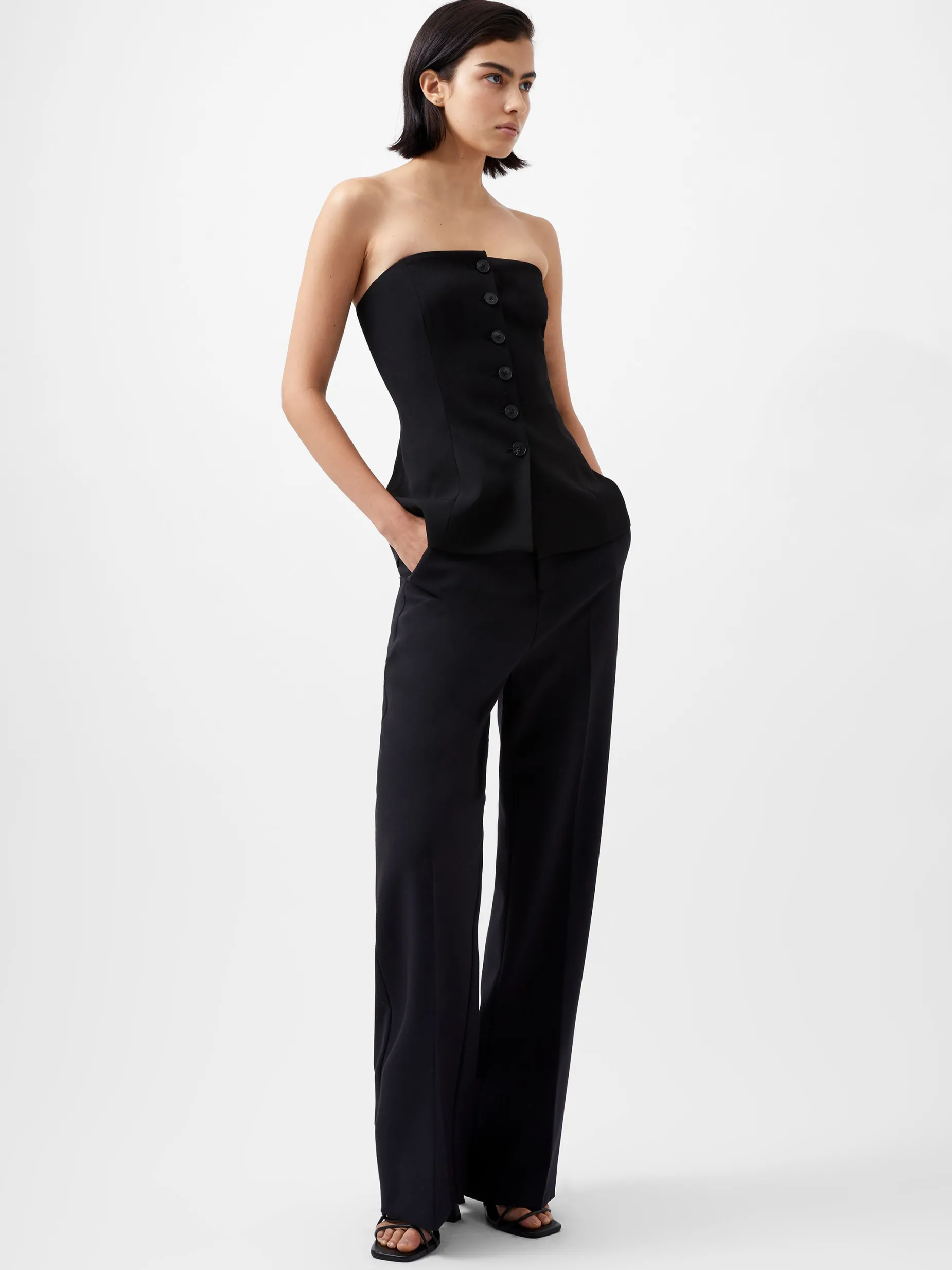 Women French Connection Co-Ords|Suits-Harrie Tailored Bandeau Top
