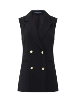 Women French Connection Co-Ords|Suits-Harrie Tailored Double Breasted Waistcoat