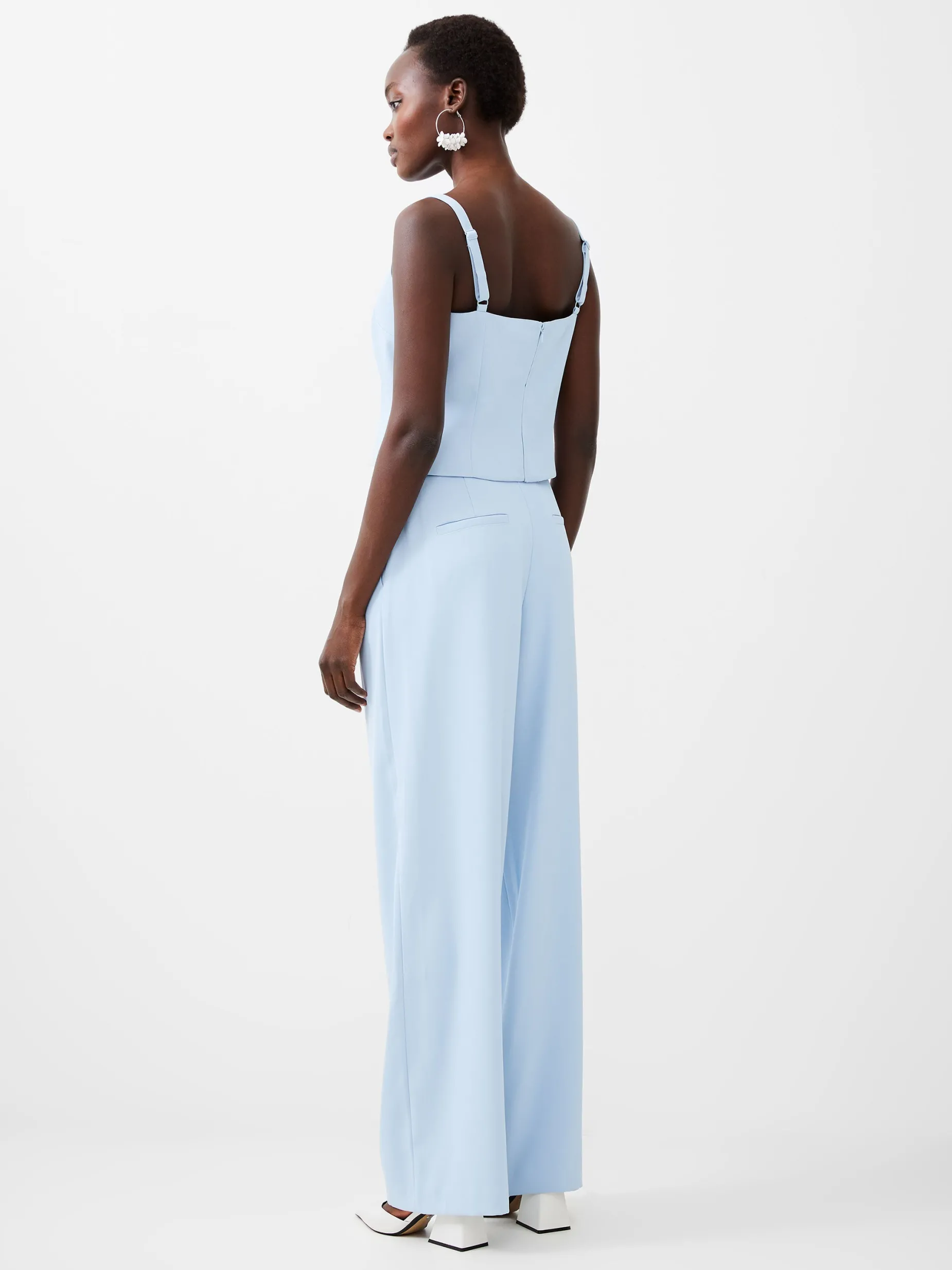 Women French Connection Co-Ords|Suits-Harrie Tailored Square Neck Top