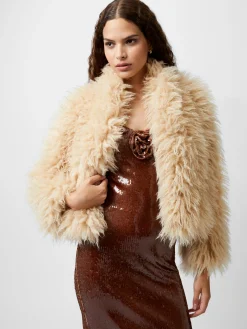 French Connection Coats & Jackets-Harvey Faux Fur Jacket