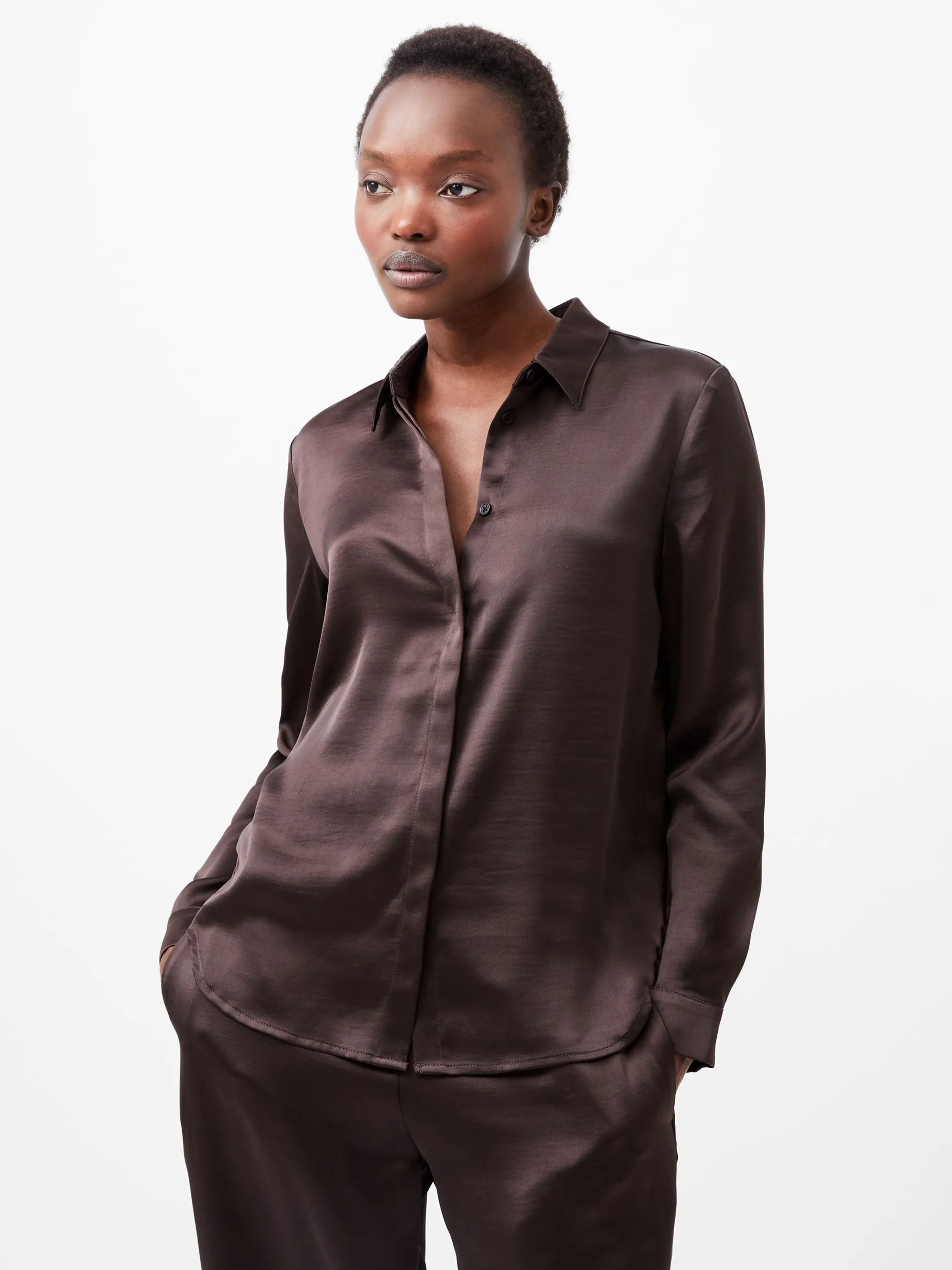French Connection Tops|Shirts-Irina Satin Shirt