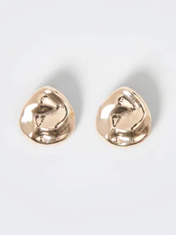 Women French Connection Jewellery|Jewellery-Irregular Pebble Stud Earrings