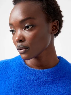 French Connection Jumpers & Cardigans-Jacelin Fluffy Crew Neck Jumper