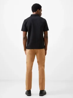French Connection T-Shirts & Polo Shirts-Jacquard Short Sleeve Polo Shirt