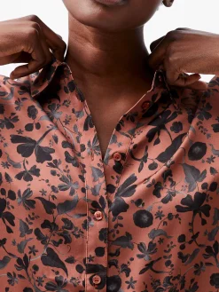 French Connection Tops|Shirts-Jeannie Ennis Eco Satin Shirt