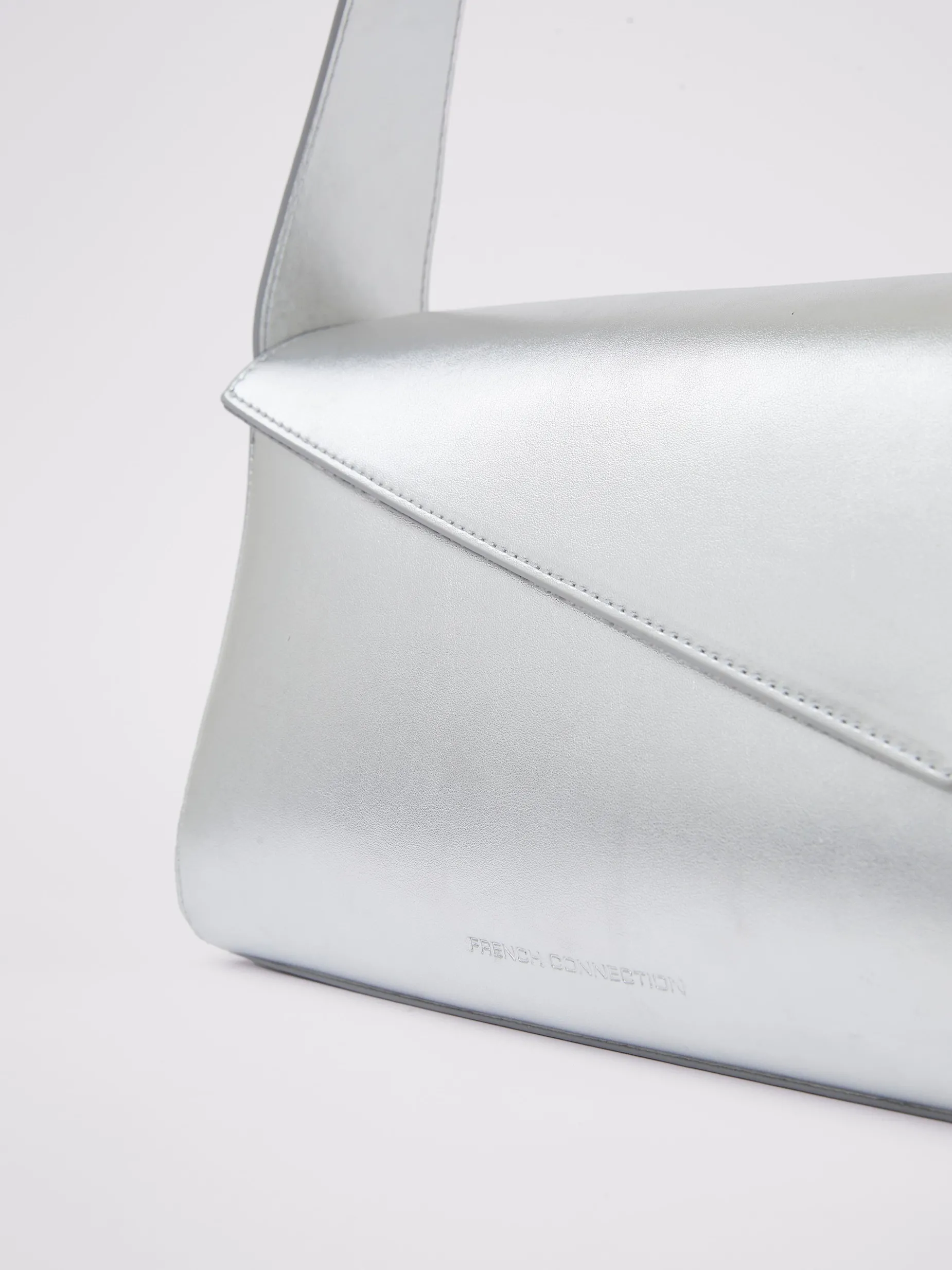 Women French Connection Bags & Purses|Bags & Purses-Jeenaa X Metallic Envelope Bag