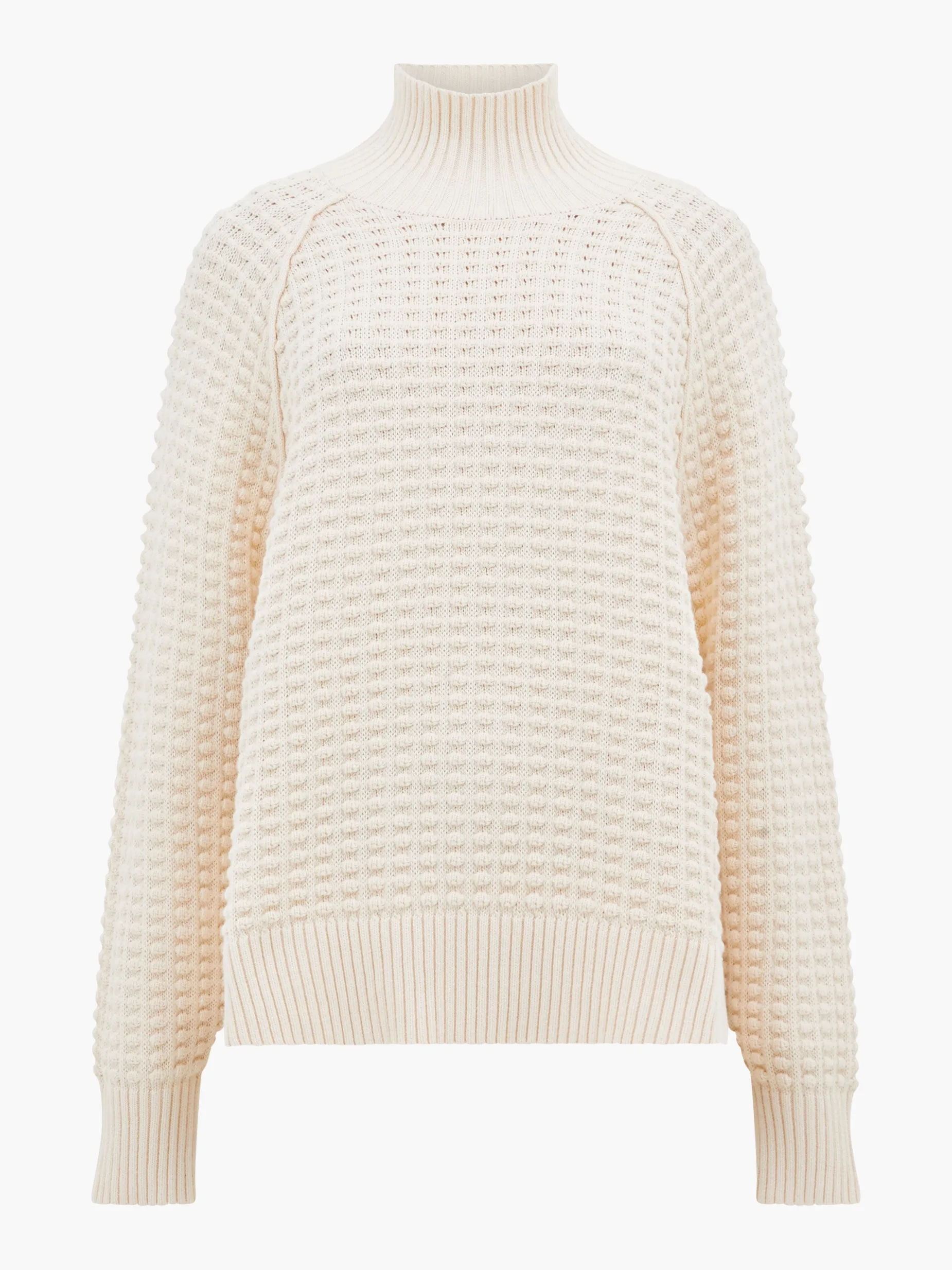 French Connection Jumpers & Cardigans-Keya Popcorn Knit Mozart Jumper