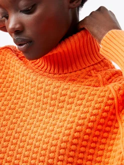 French Connection Jumpers & Cardigans-Keya Popcorn Knit Mozart Jumper