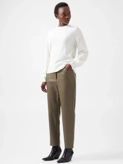 French Connection Jumpers & Cardigans-Kezia Recycled Back Eyelet Jumper