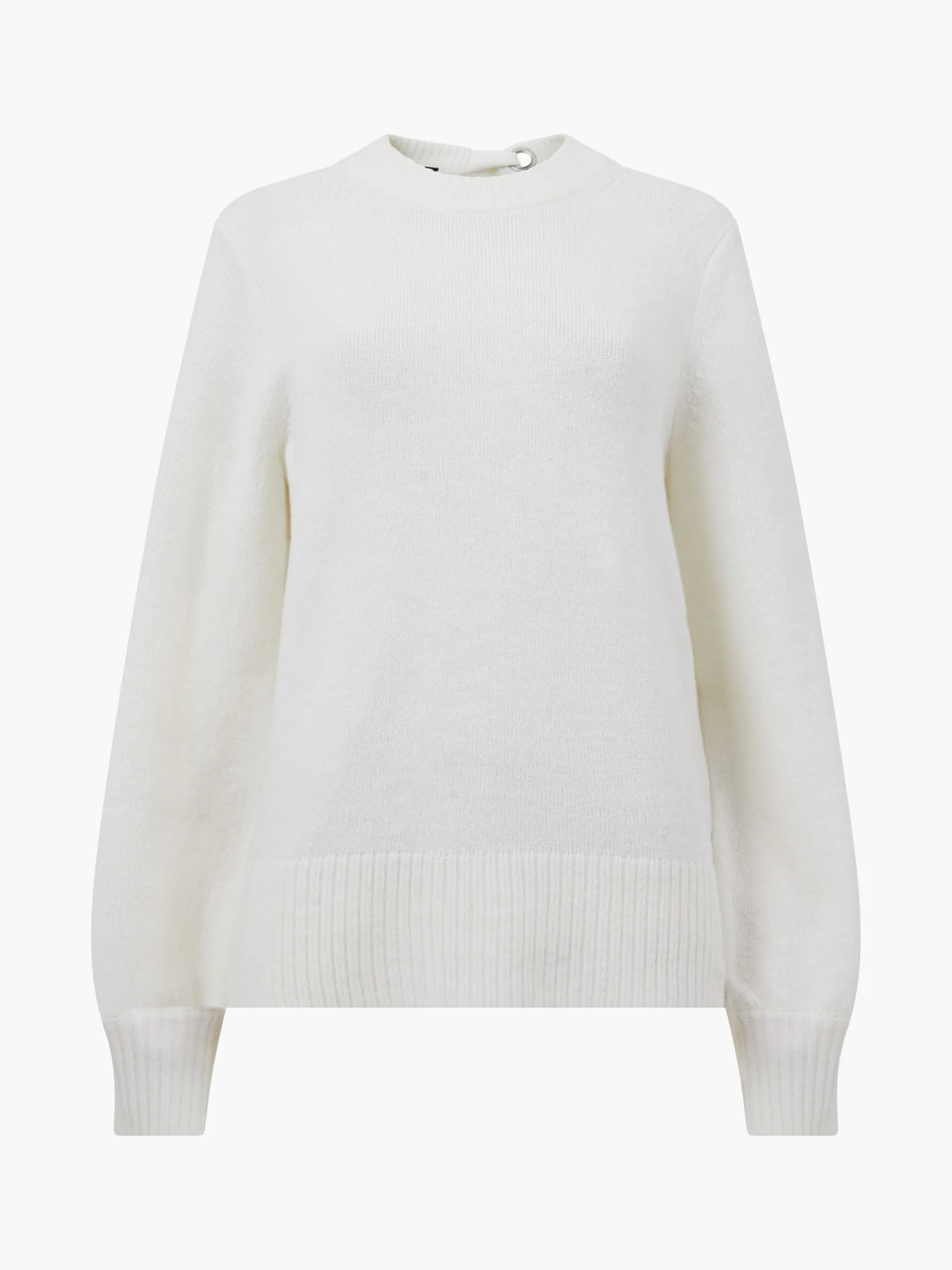 French Connection Jumpers & Cardigans-Kezia Recycled Back Eyelet Jumper
