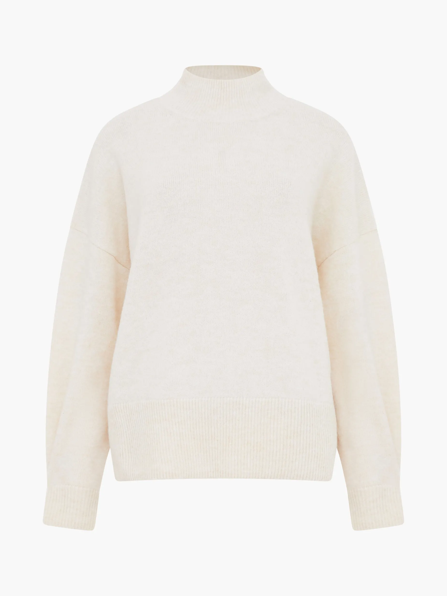 French Connection Jumpers & Cardigans-Kezia Recycled Pearl Cuff Detail Jumper