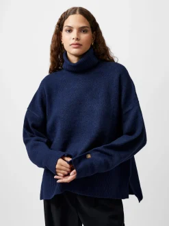 French Connection Jumpers & Cardigans-Kezia Recycled Roll Neck Jumper