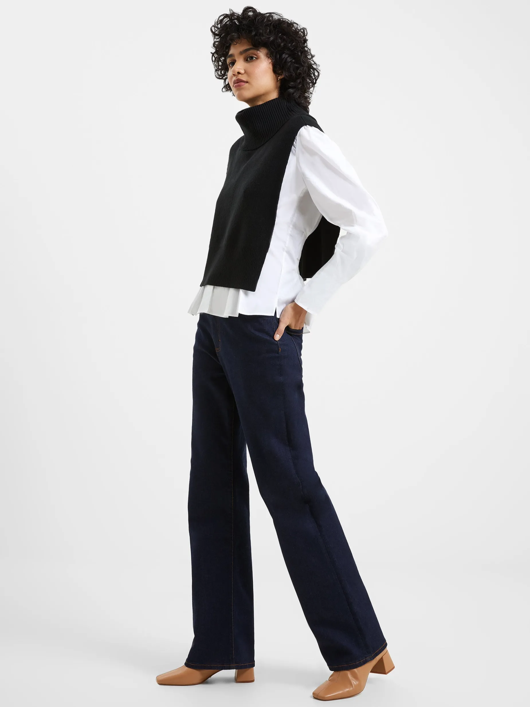French Connection Scarves-Knitted Cloak