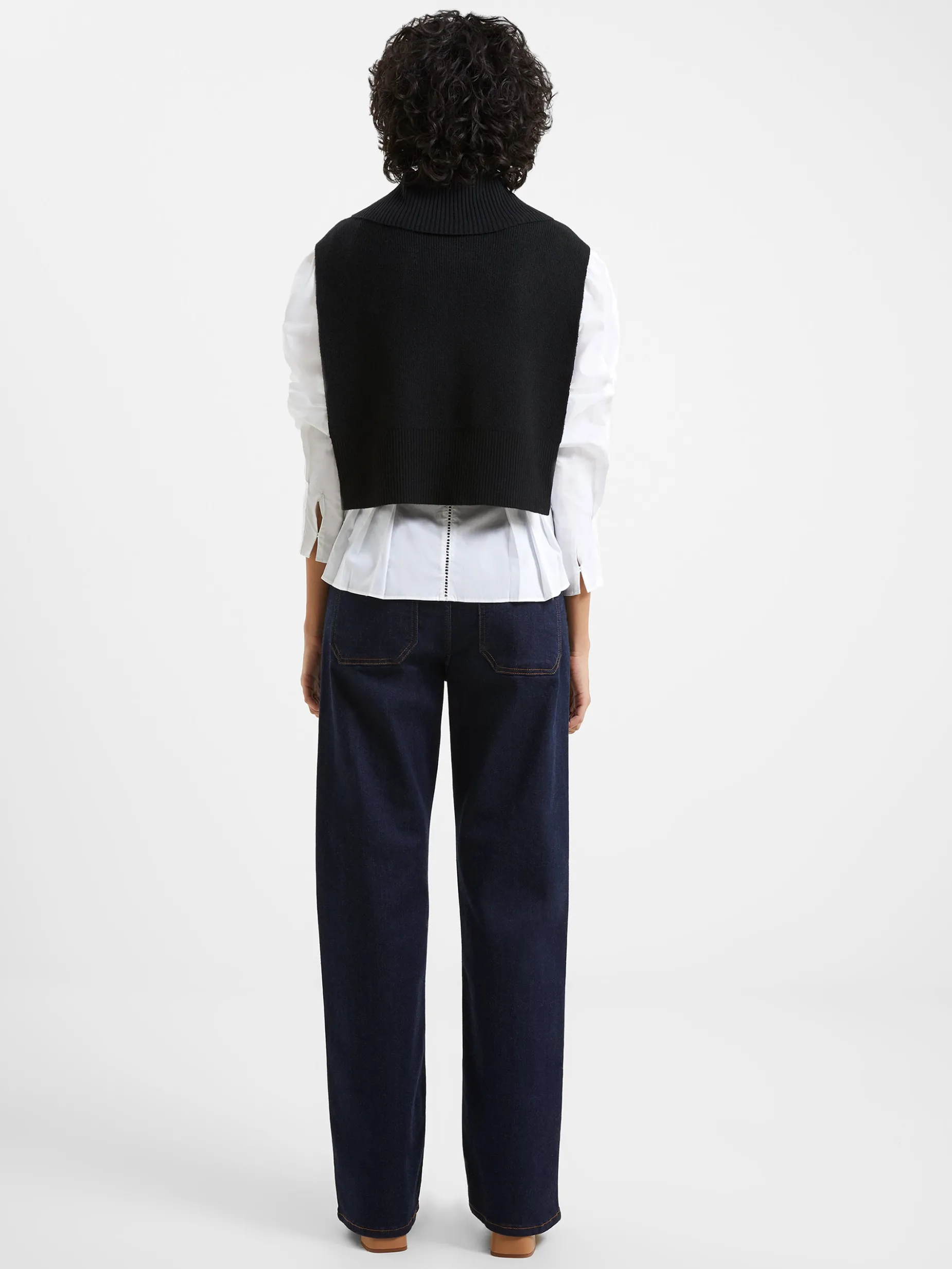 French Connection Scarves-Knitted Cloak