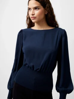 French Connection Jumpers & Cardigans-Krista Knit Slash Neck Jumper