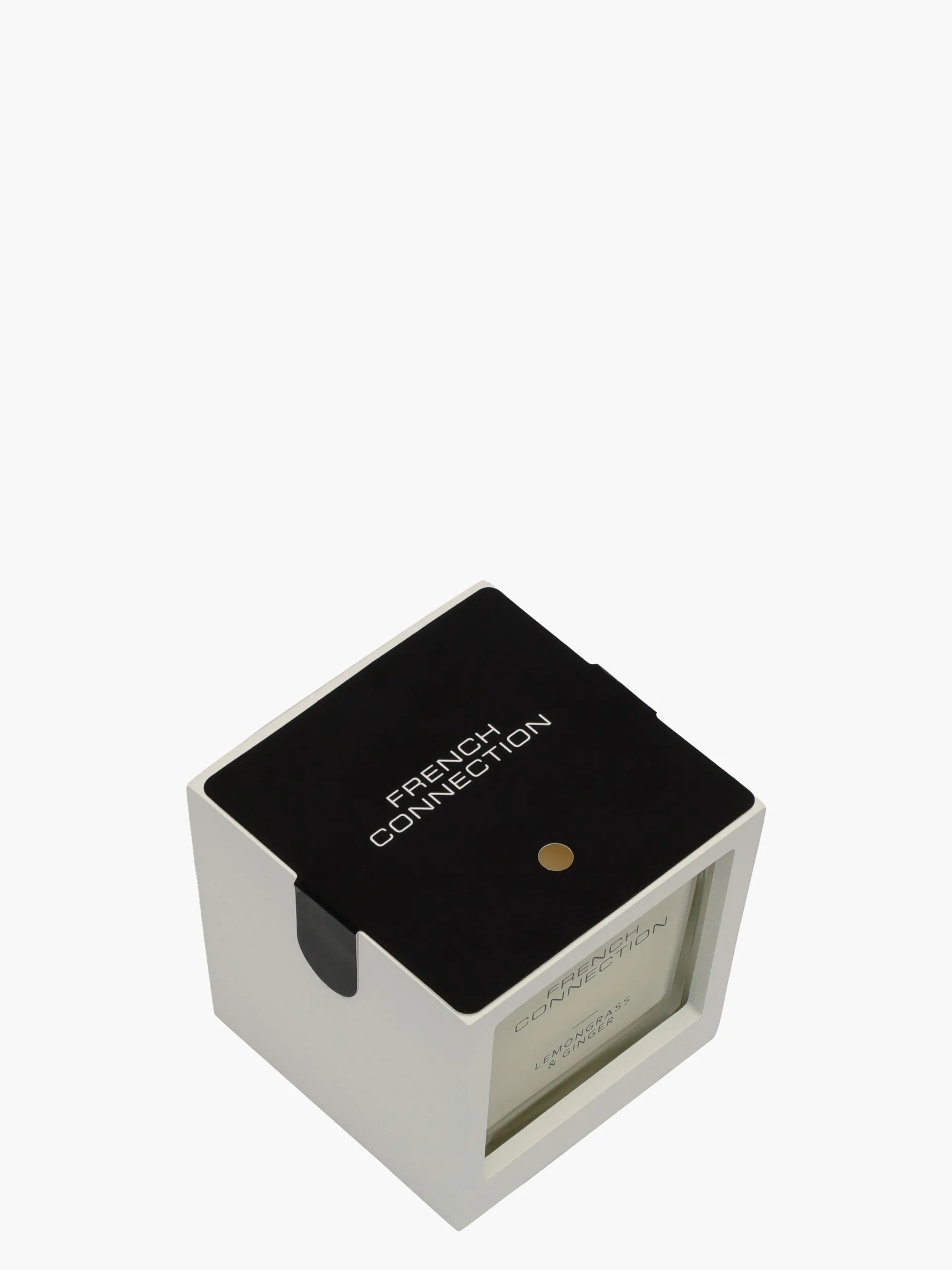French Connection Home Accessories-Lemongrass & Ginger Signature 200g Candle