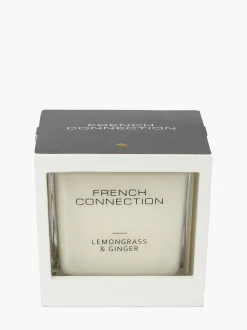 French Connection Home Accessories-Lemongrass & Ginger Signature 480g Candle