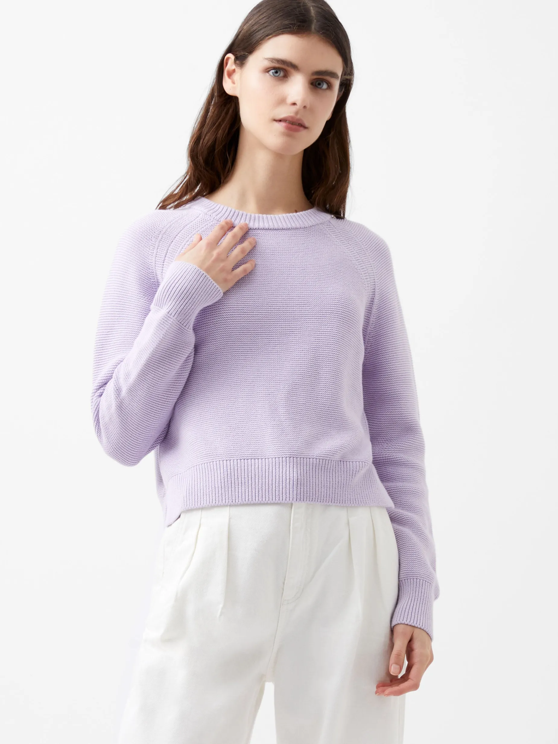 French Connection Jumpers & Cardigans-Lily Mozart Long Sleeve Crew Neck Jumper