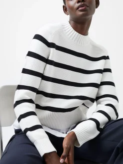 French Connection Jumpers & Cardigans-Lily Mozart Poplin Mix Top