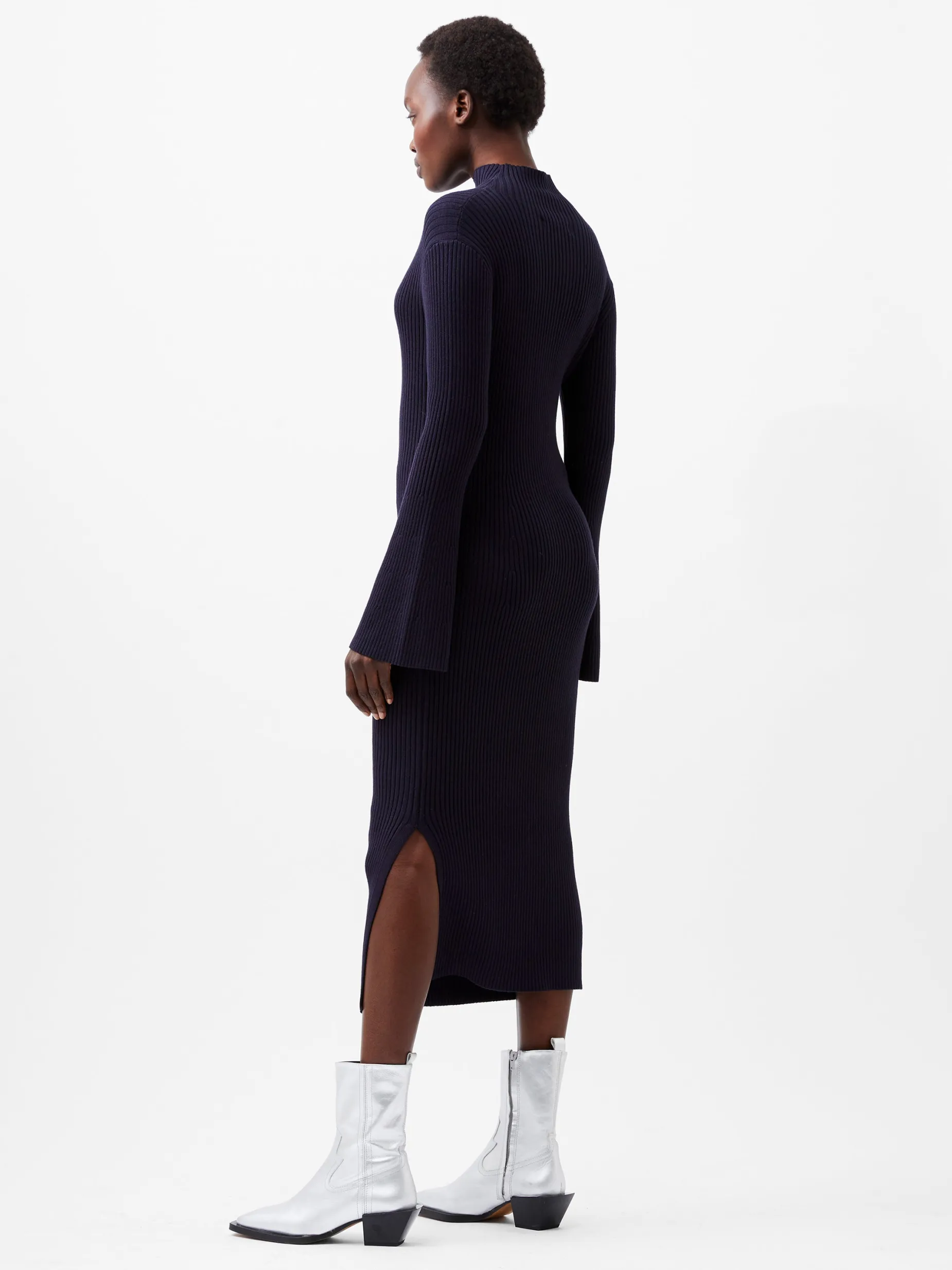 French Connection Dresses|Maxi Dresses-Lolly Mari Flare Sleeve Knit Dress