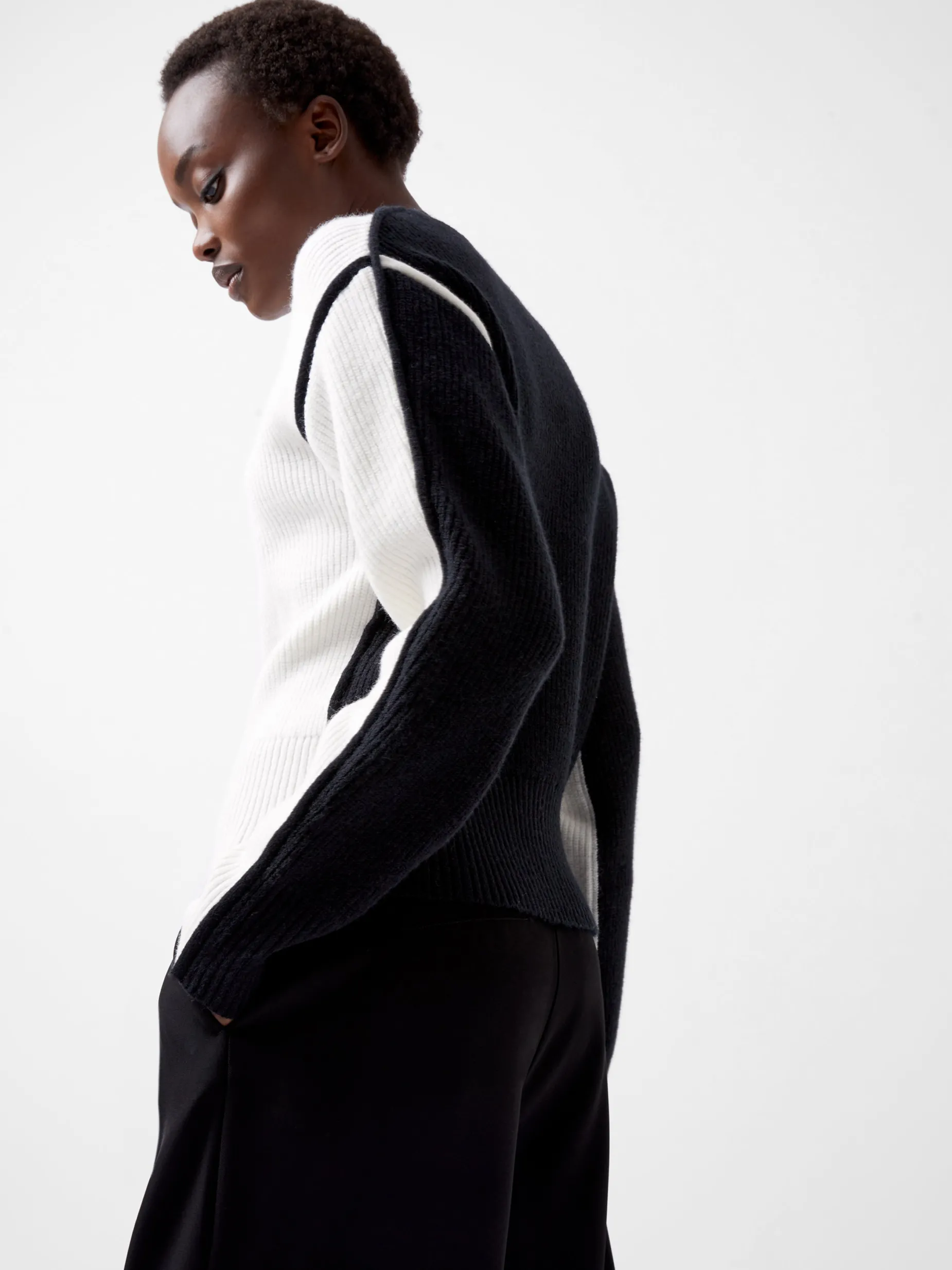 French Connection Jumpers & Cardigans-Lorena High Neck Jumper