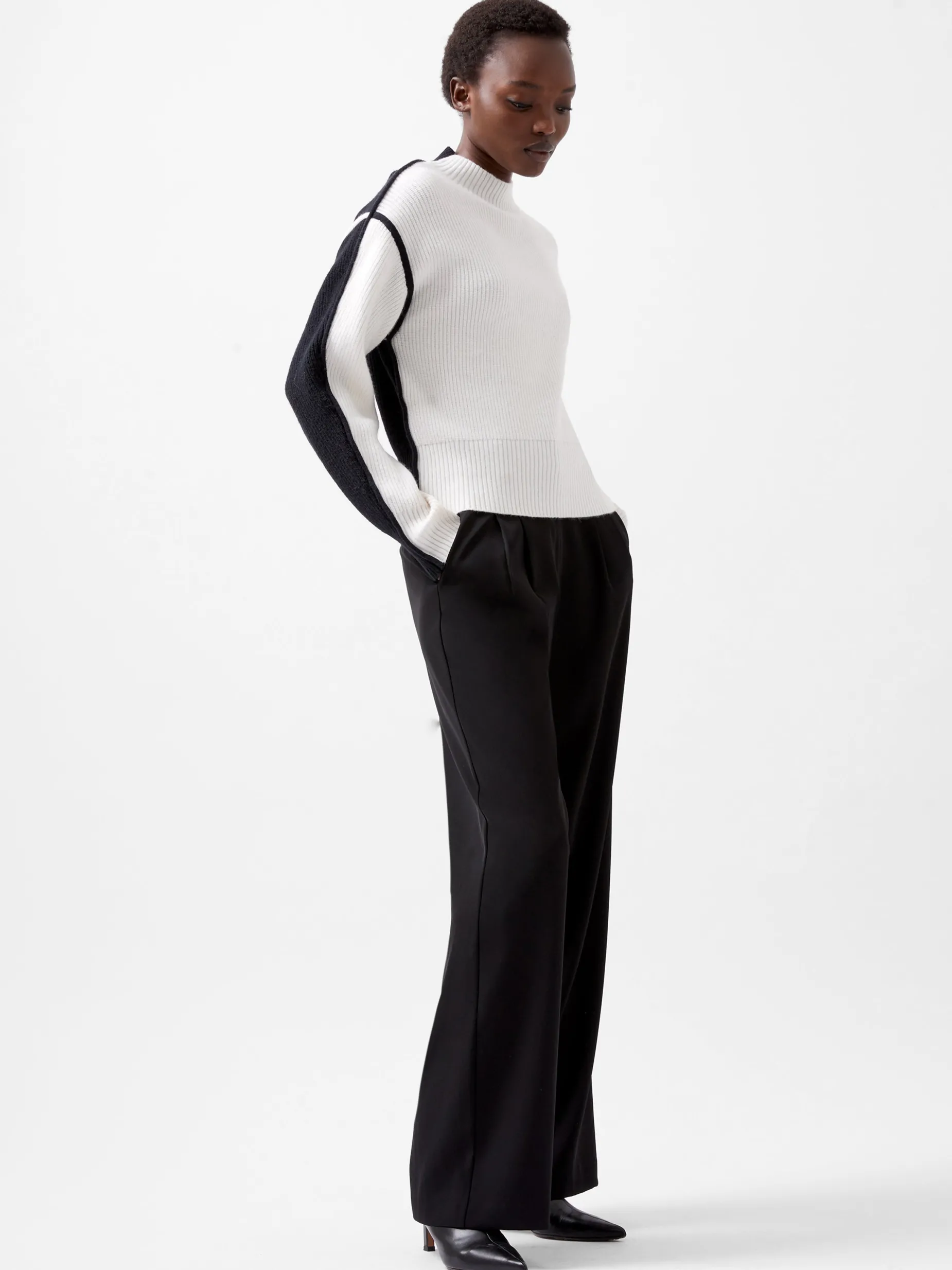 French Connection Jumpers & Cardigans-Lorena High Neck Jumper
