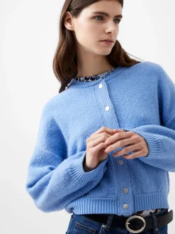 French Connection Jumpers & Cardigans|Coats & Jackets-Melissa Knit Bomber Jacket